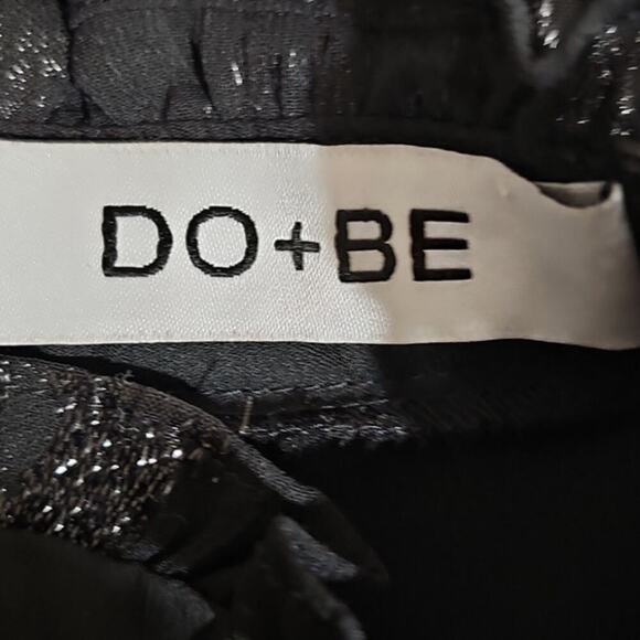 Do + Be Mock Neck Woven Blouse Black Size S - Picture 6 of 8